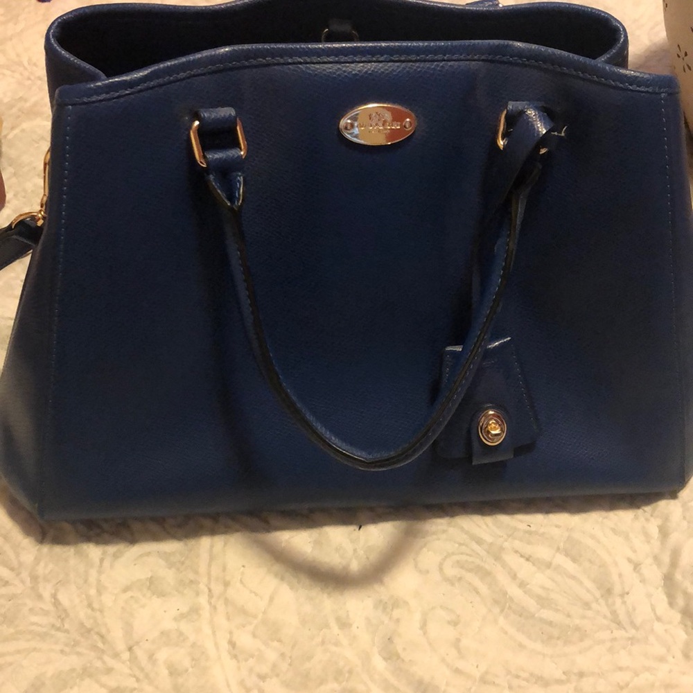 Coach leather handbag